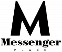 Messenger Place Primary Logo Onyx